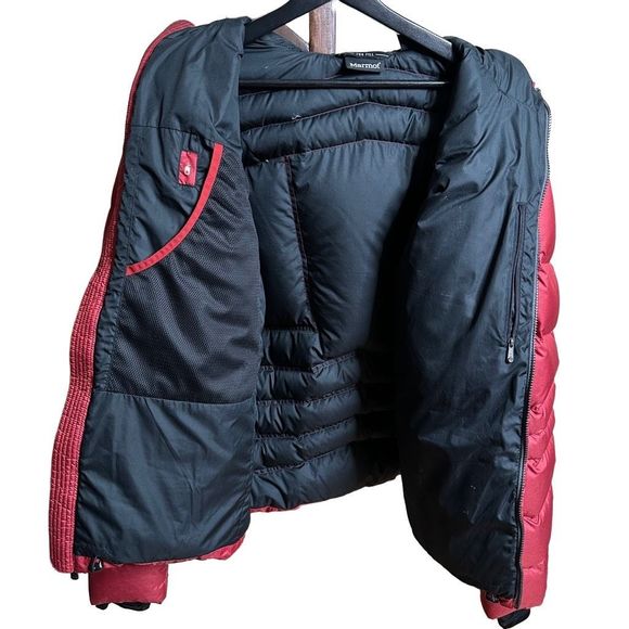 Marmot 700 Fill Down Hood Hangtime Puffer Jacket Men’s XL - Picture 2 of 4